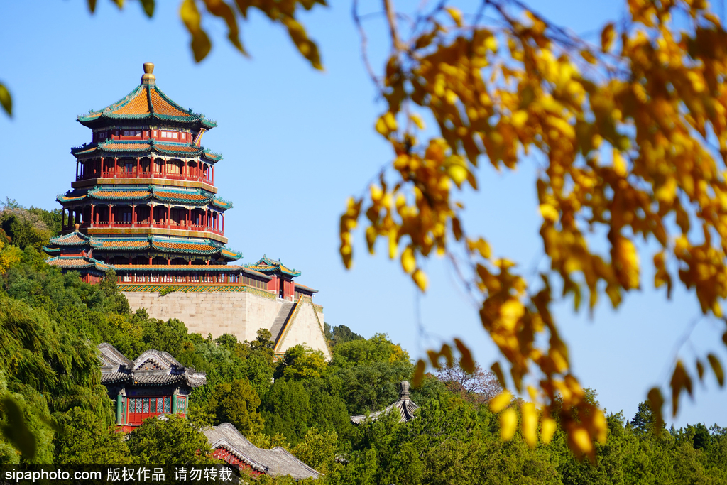 既美又颯！看北京地標建筑“換上毛絨絨”——