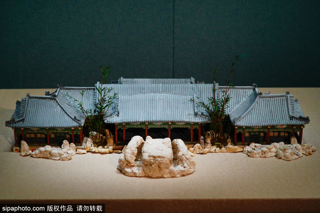 珍貴燙樣文物亮相恭王府博物館
