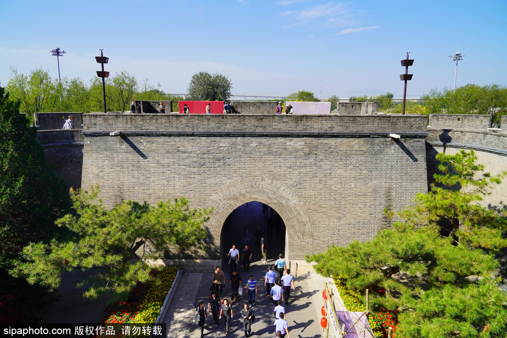 380余歲宛平城城墻正式開放