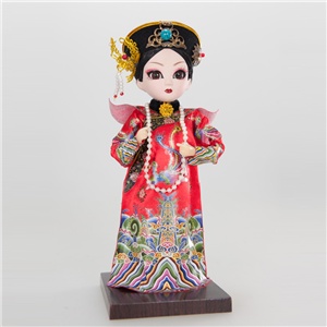 北京の絹人形の工芸を改良した新しいデザインの北京人形