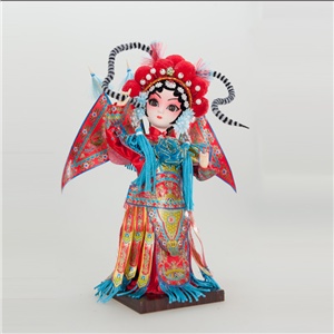 北京の絹人形の工芸を改良した新しいデザインの北京人形