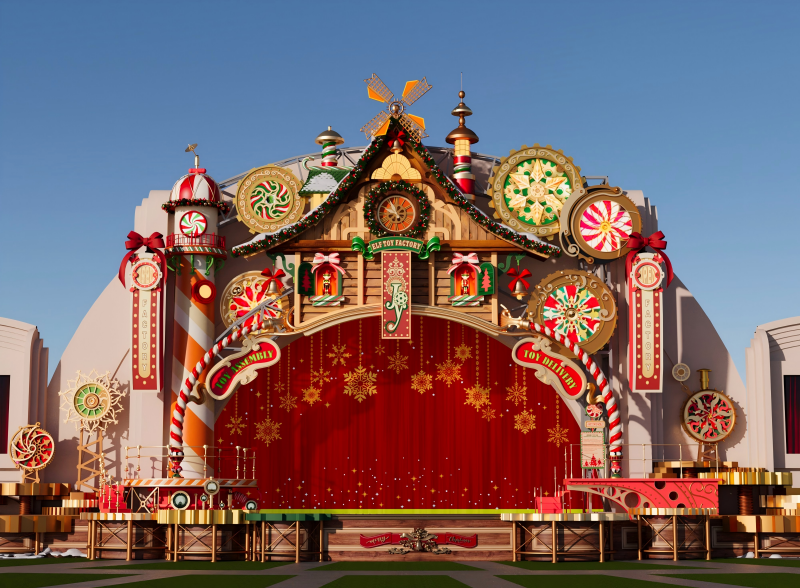 Мероприятие «Зимние каникулы» в тематическом развлекательно-курортном комплексе Universal Beijing Resort