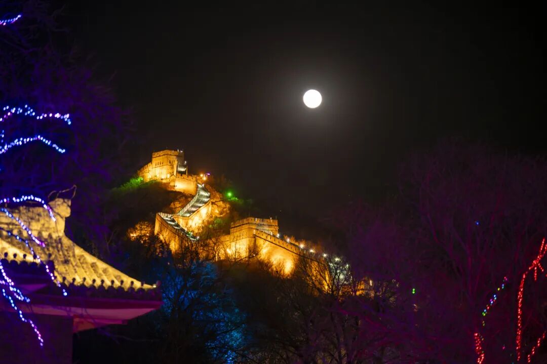 除夕至初六！八达岭夜长城“年味儿”不一般！