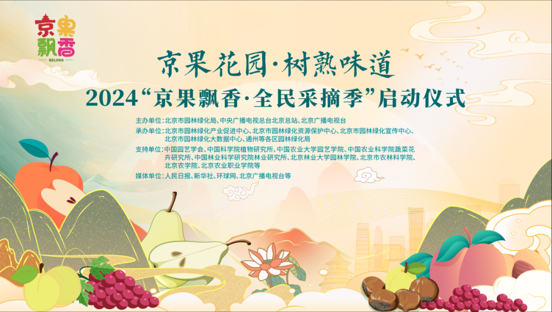 "Пекинское фруктовое благоухание - сезон сбора фруктов для всех людей"-2024 официально запущен