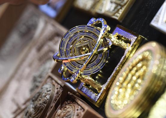 浑天仪藻井冰箱贴 太漂亮了