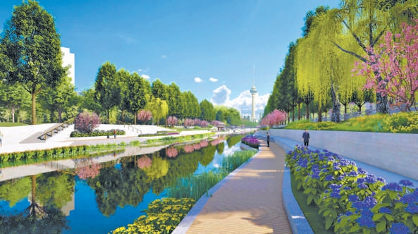 永定河引水渠将添“水岸花园”
