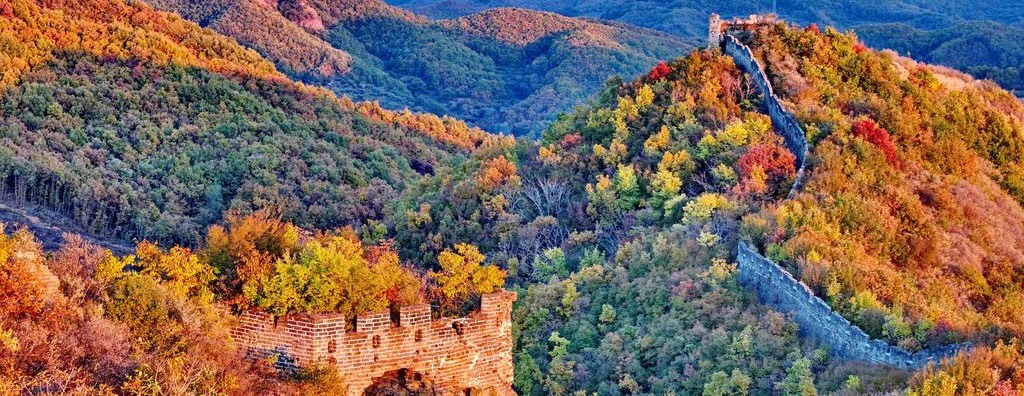 The Great Wall looks like a painting