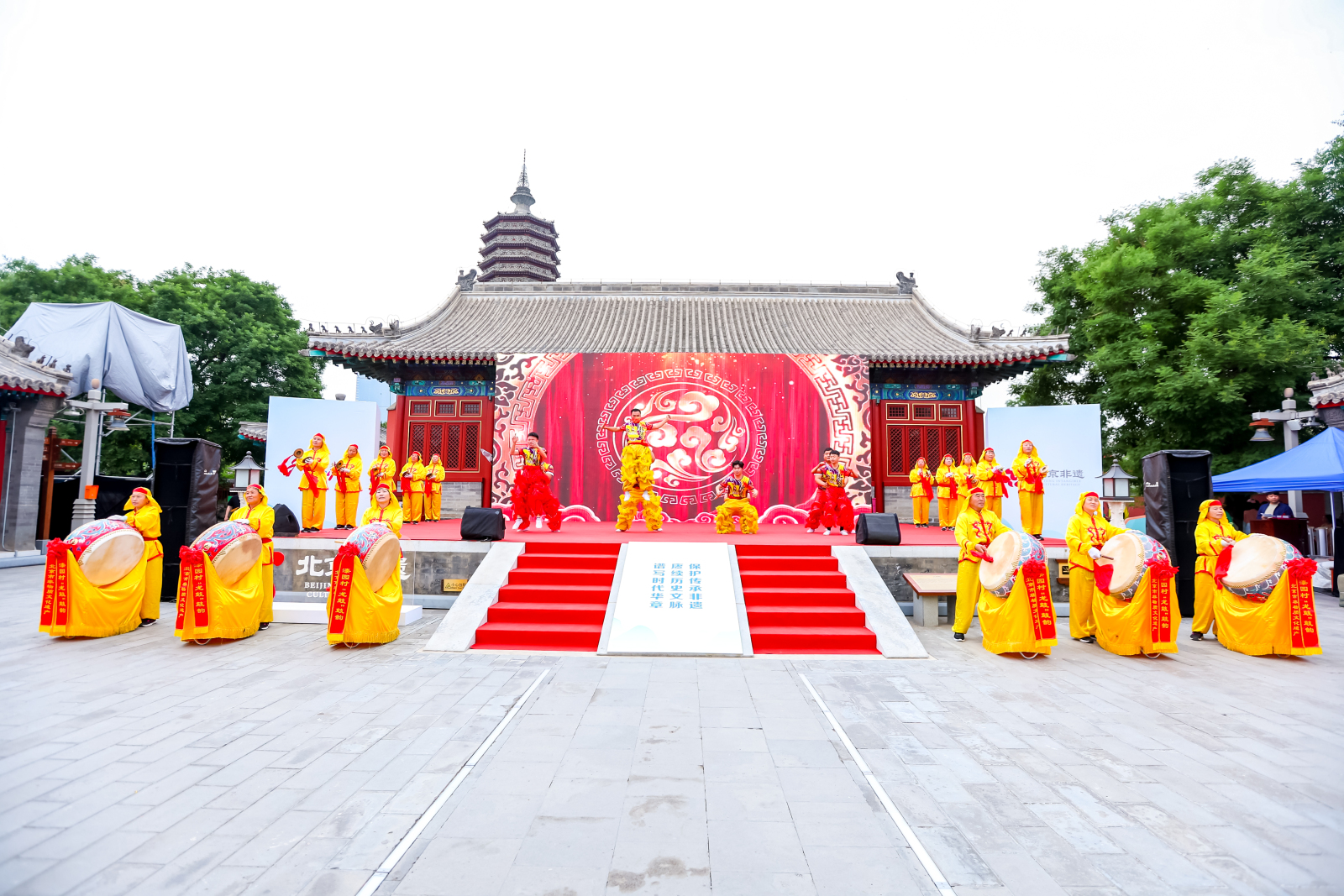 非遗宣传展示系列活动启动仪式在北京(通州)大运河文化旅游景区举办