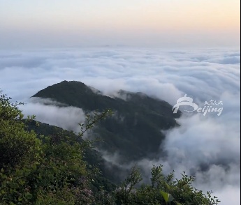 在北京妙峰山赴一场云海之约