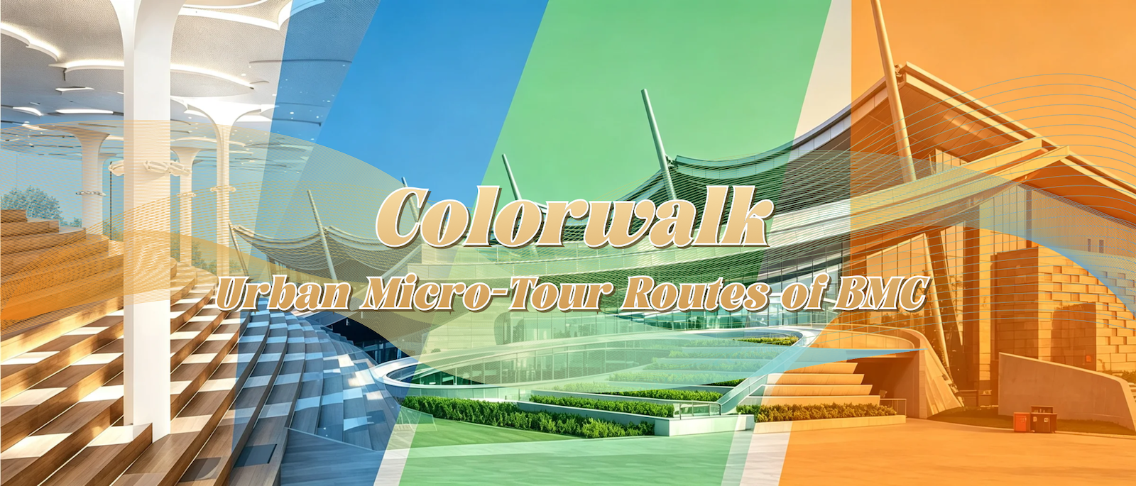 Colorwalk Urban Micro-Tour Routes of BMC