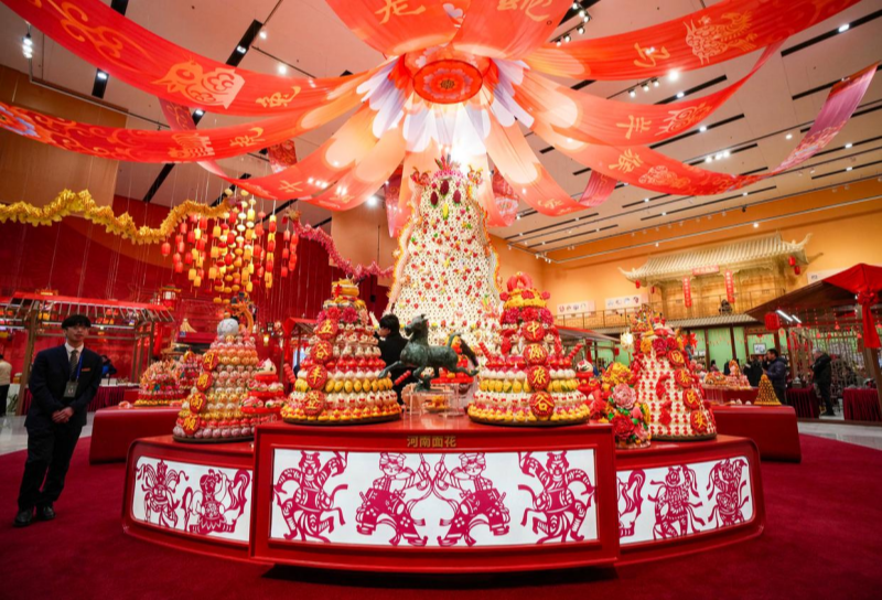 Выставка китайского Нового года открылась в Музее нематериального культурного наследия Китая